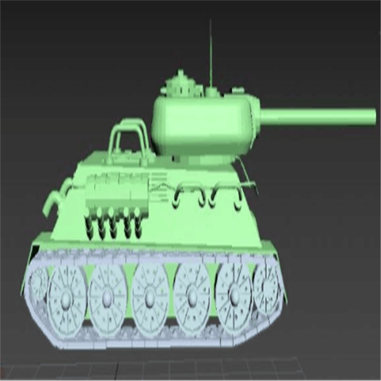 平南充气军用坦克模型